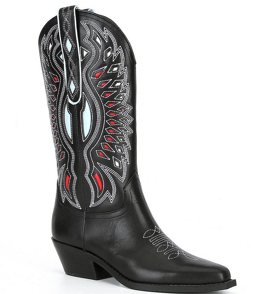 Steve Madden Weslynn Western Stitching Tall Boots | Dillard's