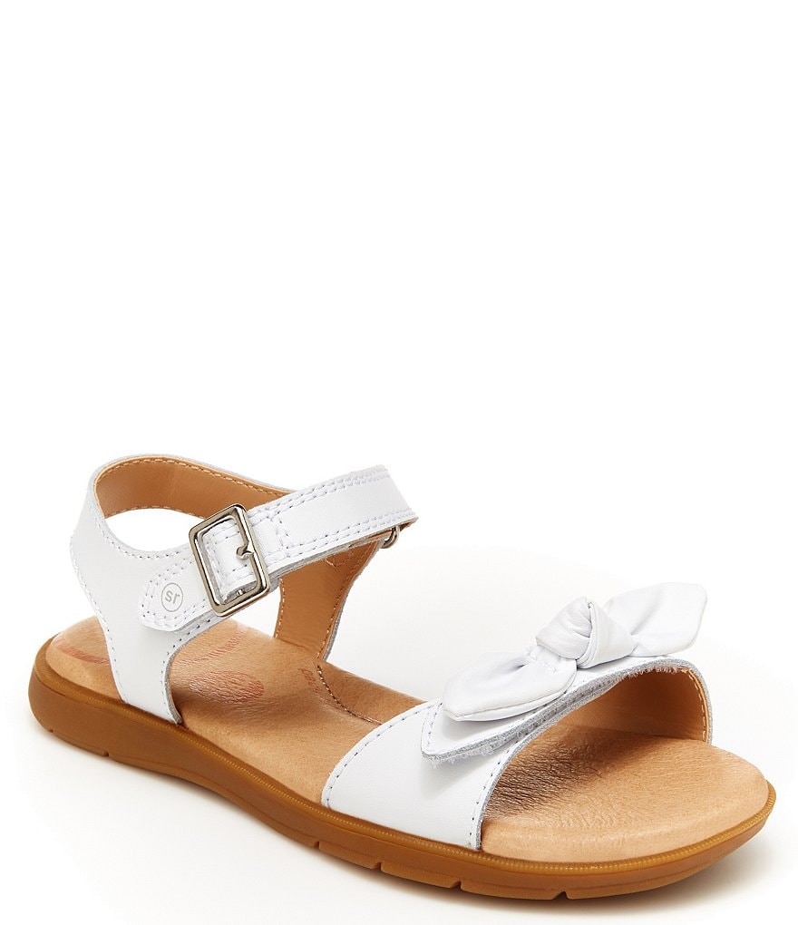 Stride Rite Girls' Whitney SR Bow Detail Sandals (Youth) | Dillard's