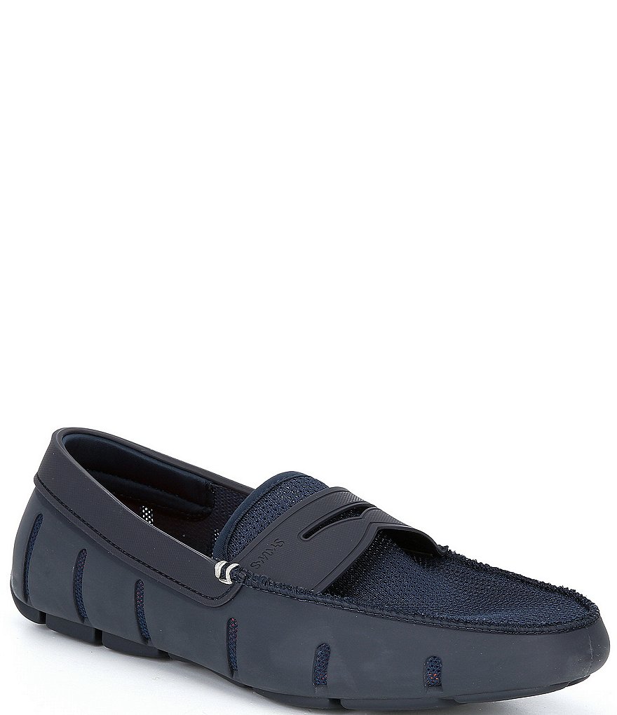 SWIMS Mens Penny Loafer (11.5 D(M) US, Black)