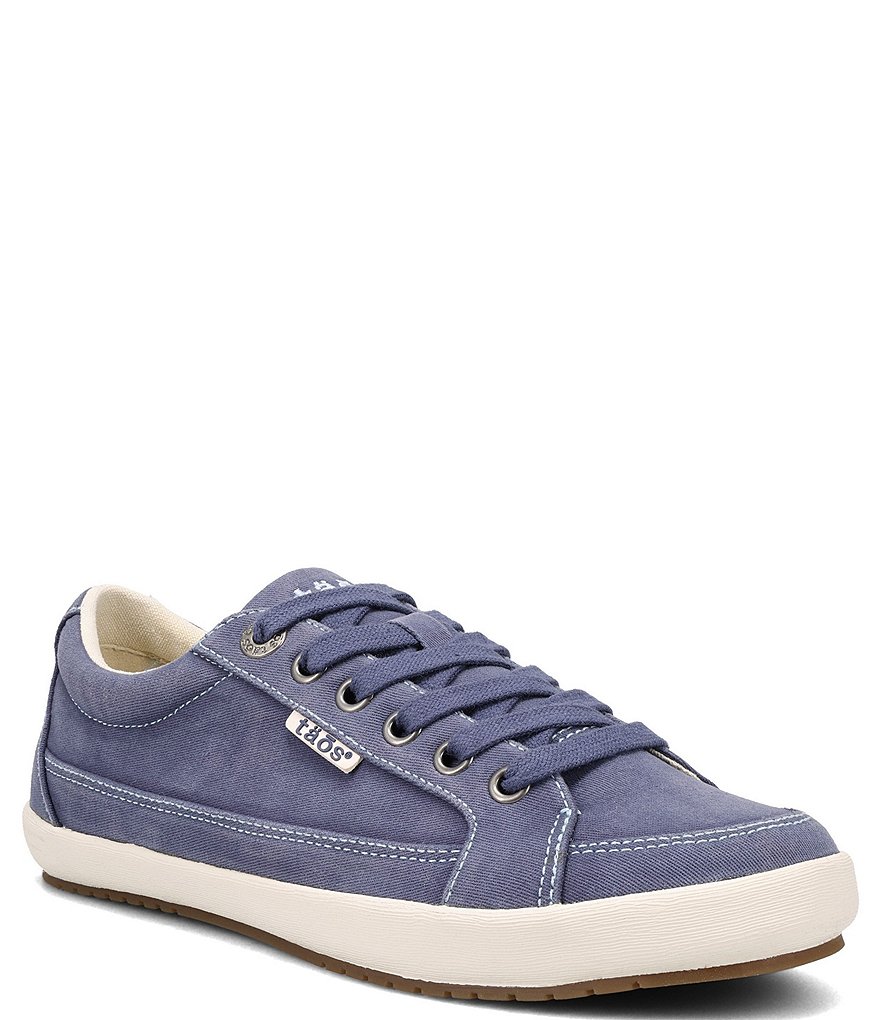 Taos Footwear Moc Star 2 Distressed Canvas Sneakers | Dillard's