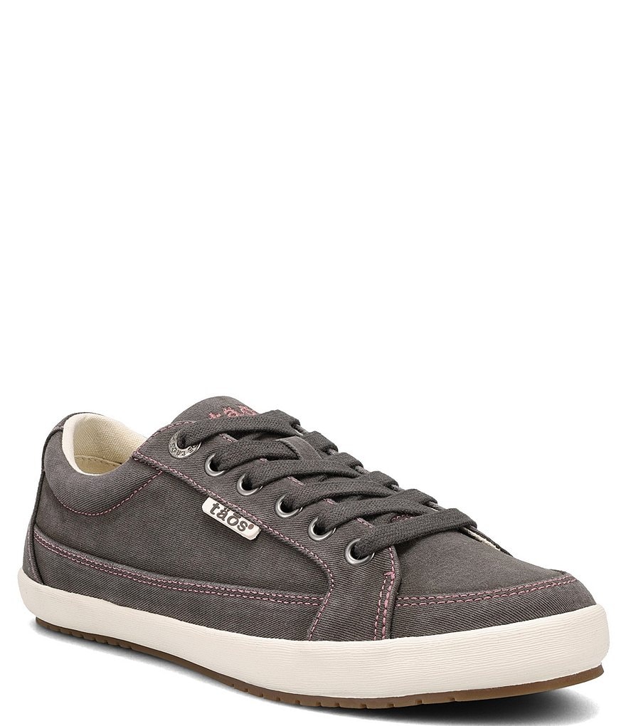 Taos Footwear Moc Star 2 Distressed Canvas Sneakers | Dillard's