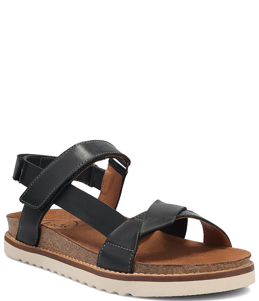 Taos Footwear Sideways Leather Sandals | Dillard's