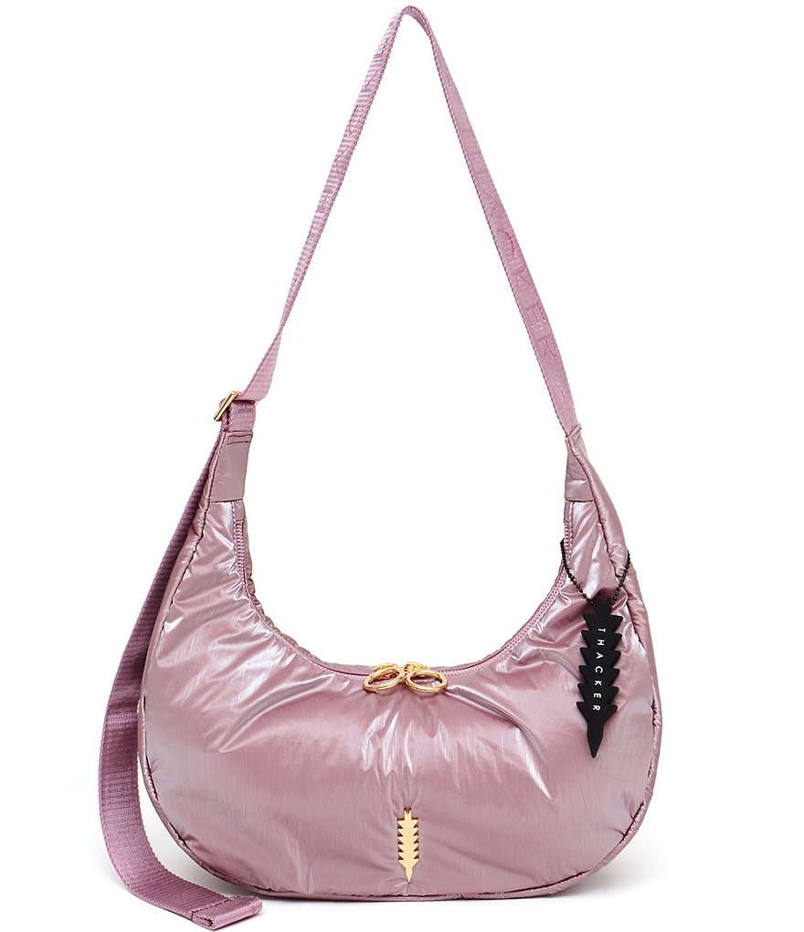 Pink discount hobo bag