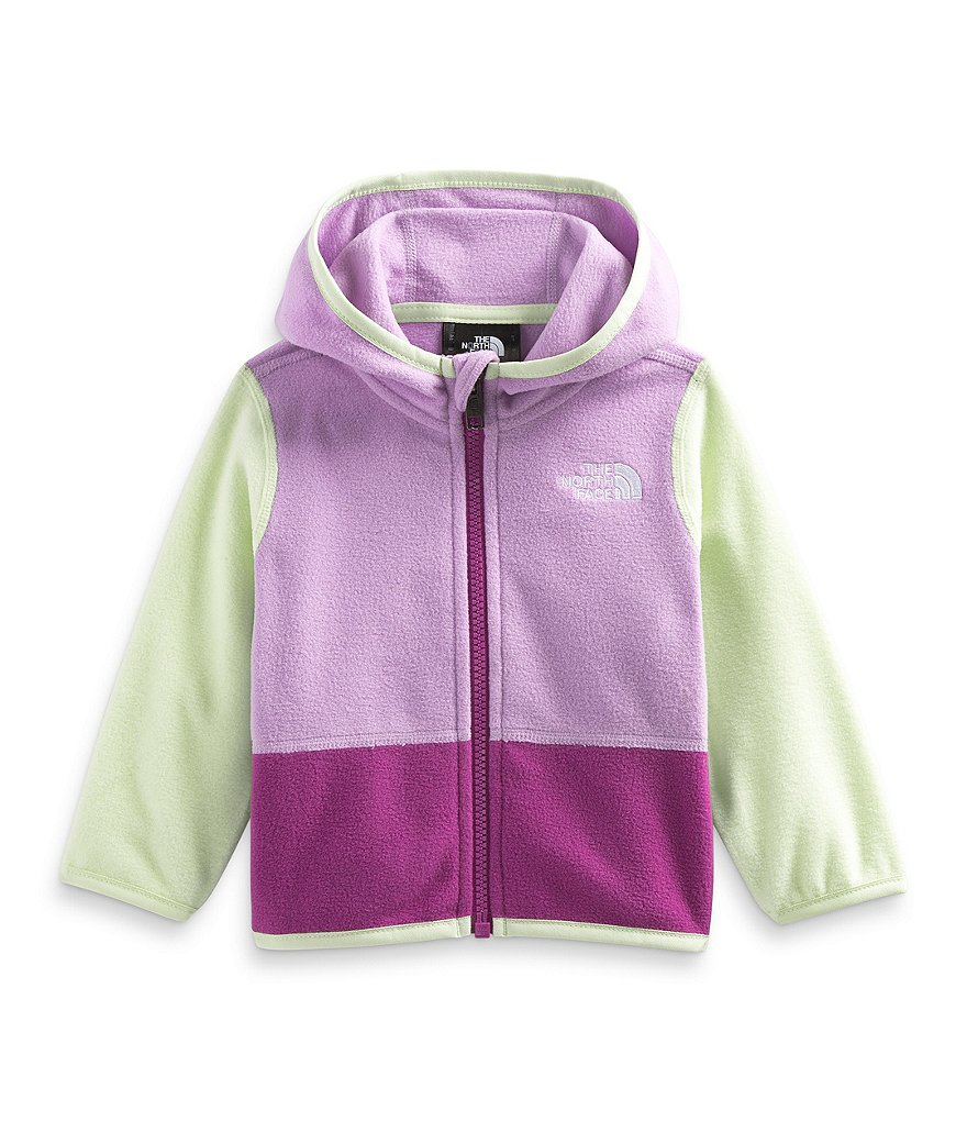 The north face hot sale colour block fleece hoodie