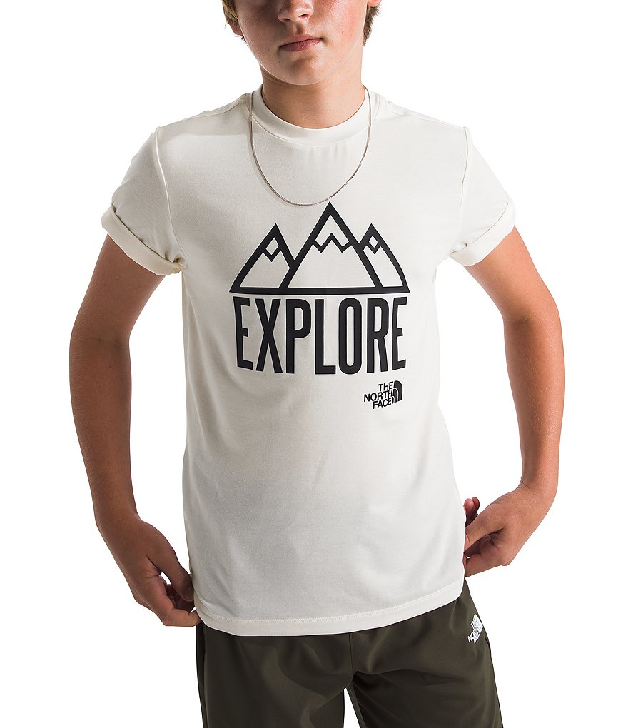 The North Face Short Sleeve Cut & Sew T-Shirt, Kids, Short
