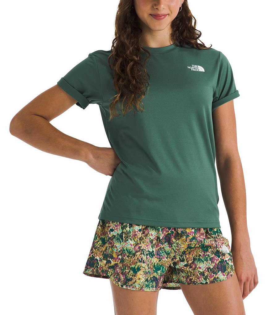 お得なセール情報 North The Face Moisture-Managing Sleeve Short Kids Big Clothing