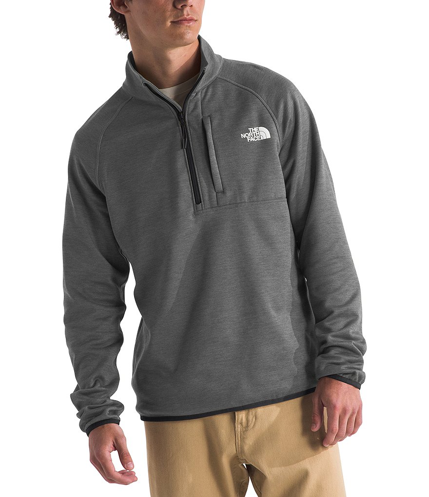 The North Face Canyonlands Long Sleeve Half-Zip Heathered