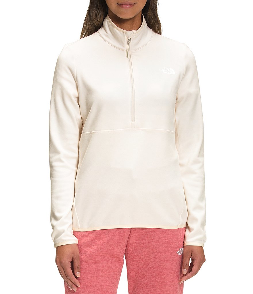 The North Face Canyonlands Quarter Zip Mock Neck Long Sleeve Top ...