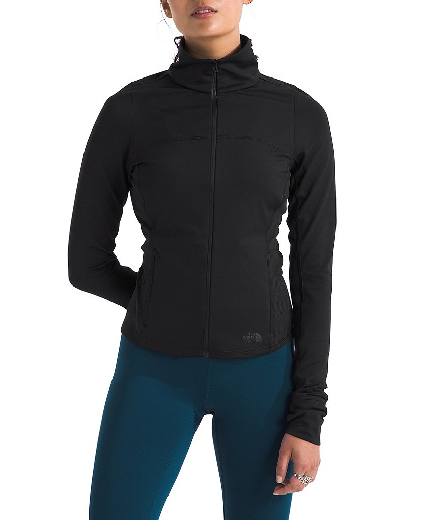 The North Face Dune Sky Stand Collar Thumbhole Cuff Sleeve Zip-Up Jacket