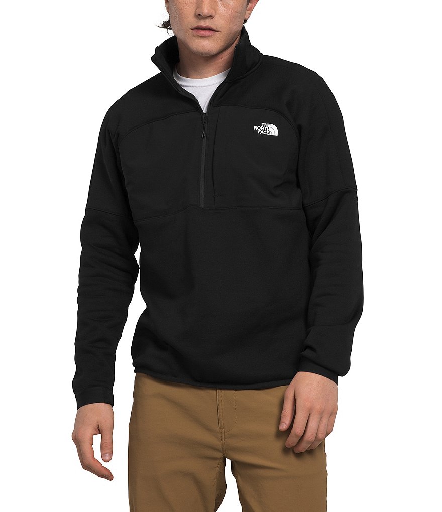 The North Face Men's Canyonlands High Altitude 1/2 Zip Sweater, XL, Black