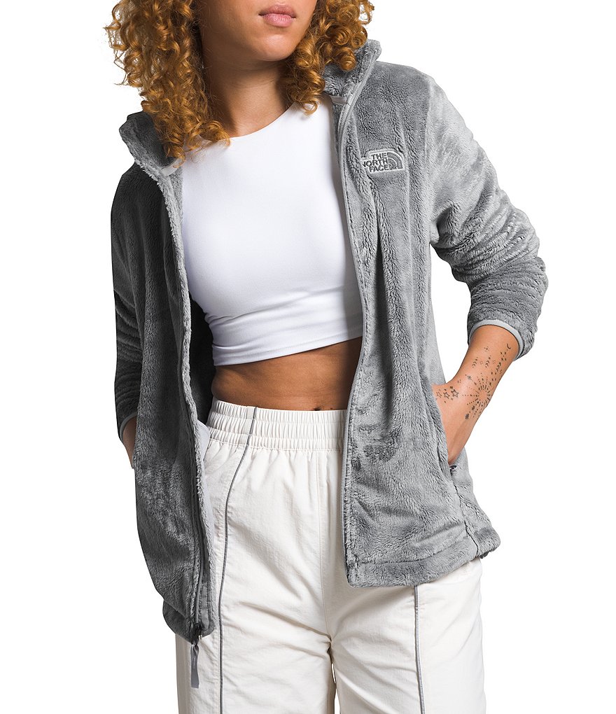 The North Face Osito Silken Raschel Fleece Stand Collar Long