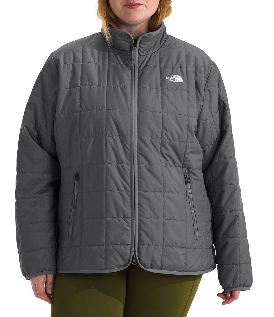 The North Face Plus Size Junction Insulated Stand Collar Front Zip Jacket |  Dillard's