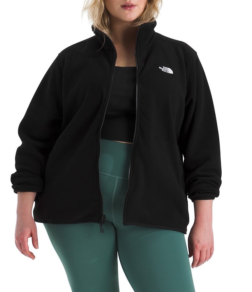 The North Face Plus Size Plus Size Glacier Fleece Stand Collar