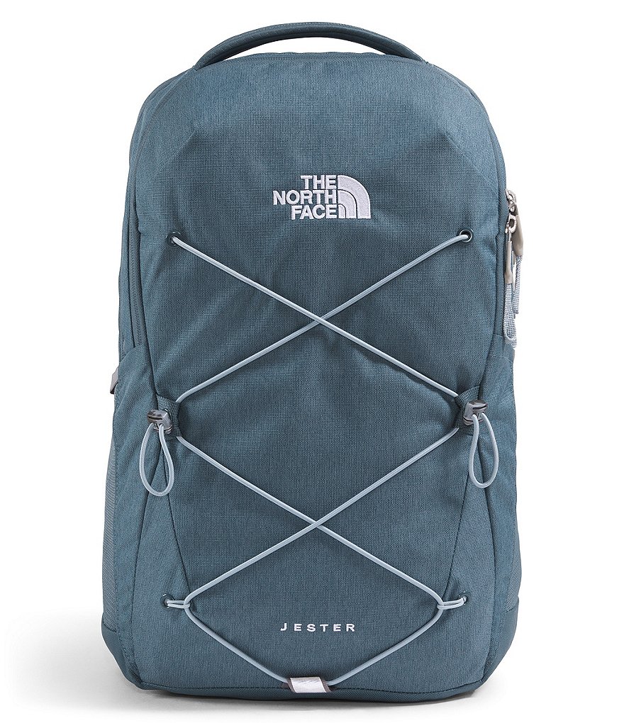 The North Face Charcoal and Aqua jester Backpack Amazon.com: The North Face Jester Everyday Laptop Backpack  main image 2