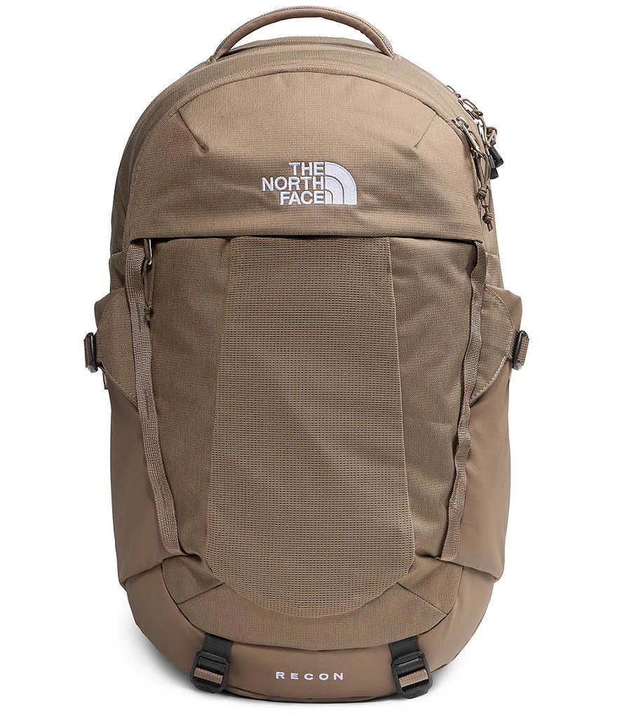 creme north face backpack The Women's Borealis Commuter Laptop - Everyday Travel Bag, Laptop Sleeve, Reflective Details, Gardenia White/TNF Black-NPF, One Size features articulated shoulder straps The North Face Super Pack
