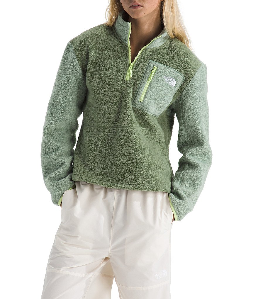 The North Face Yumiori Quarter Zip Stand Collar Fleece Pullover