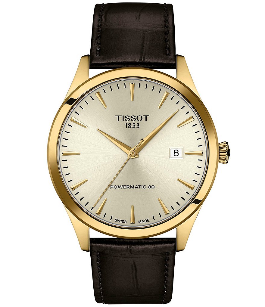 green emerald velvet dress Tissot PR100 — Cal. 2892, Men's Dress Vintage Watch — 1989 main image 1