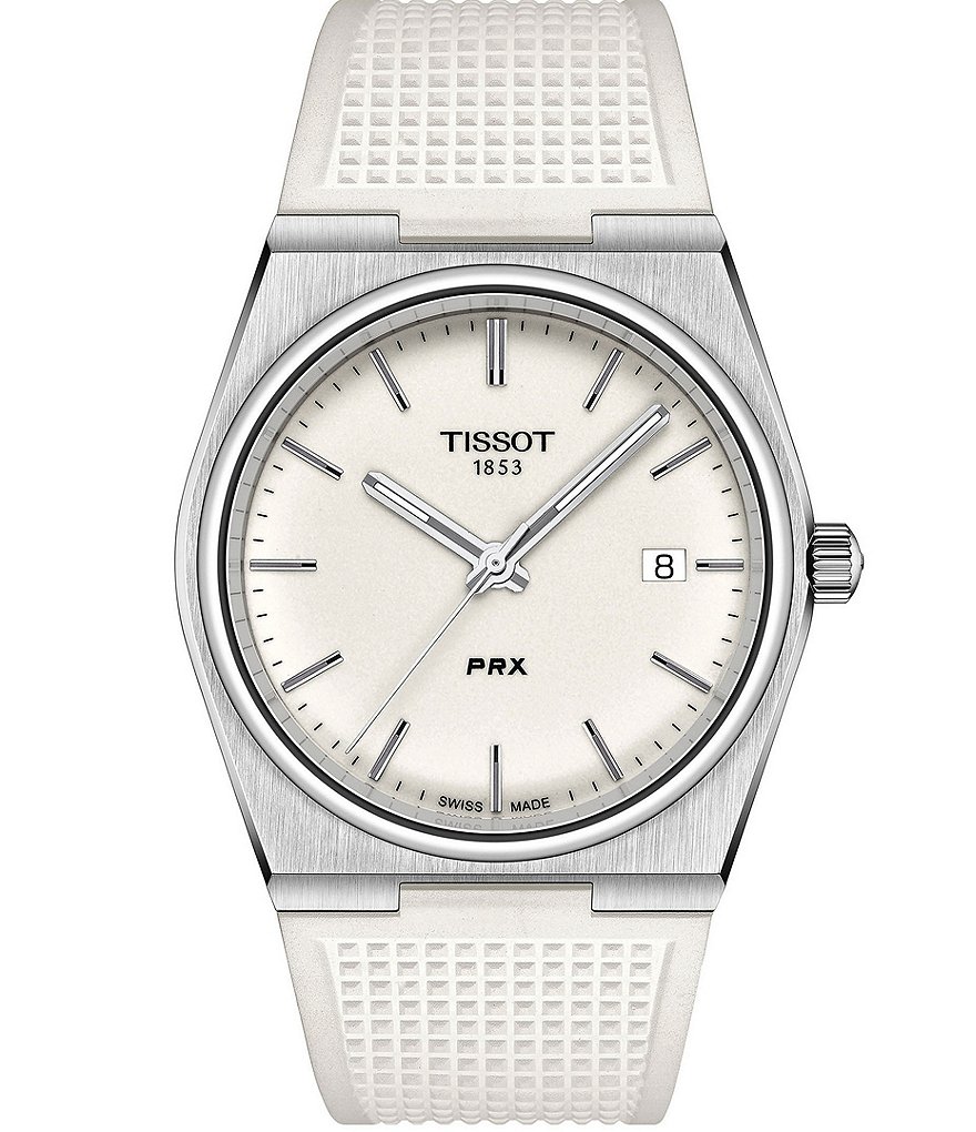 TISSOT ティソ 腕時計 PRX ピーアールエックス 黒文字盤