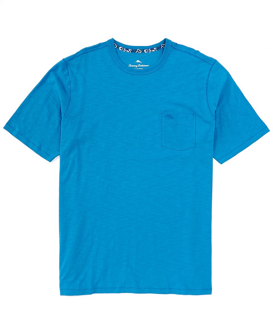 Tommy Bahama Men's Big & Tall Marlin Rising Graphic Tee - Blue - Short Sleeve T-shirts