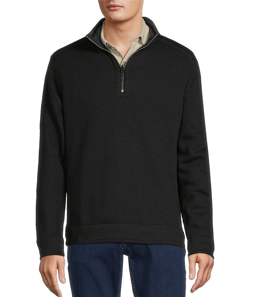 New Tommy Bahama Cloud Peak Half Zip deals Pullover Heathered Fleece Sweater 2XLt $128