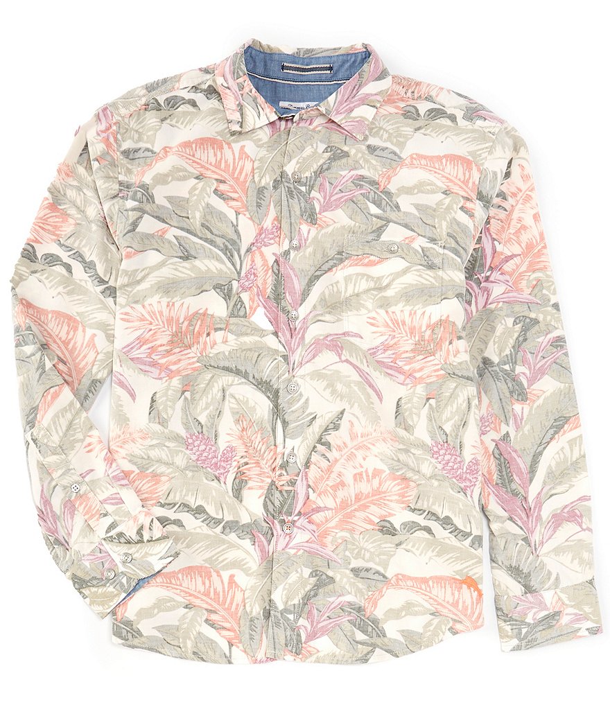 Tommy Bahama Long Sleeve Solid Cord Shirt