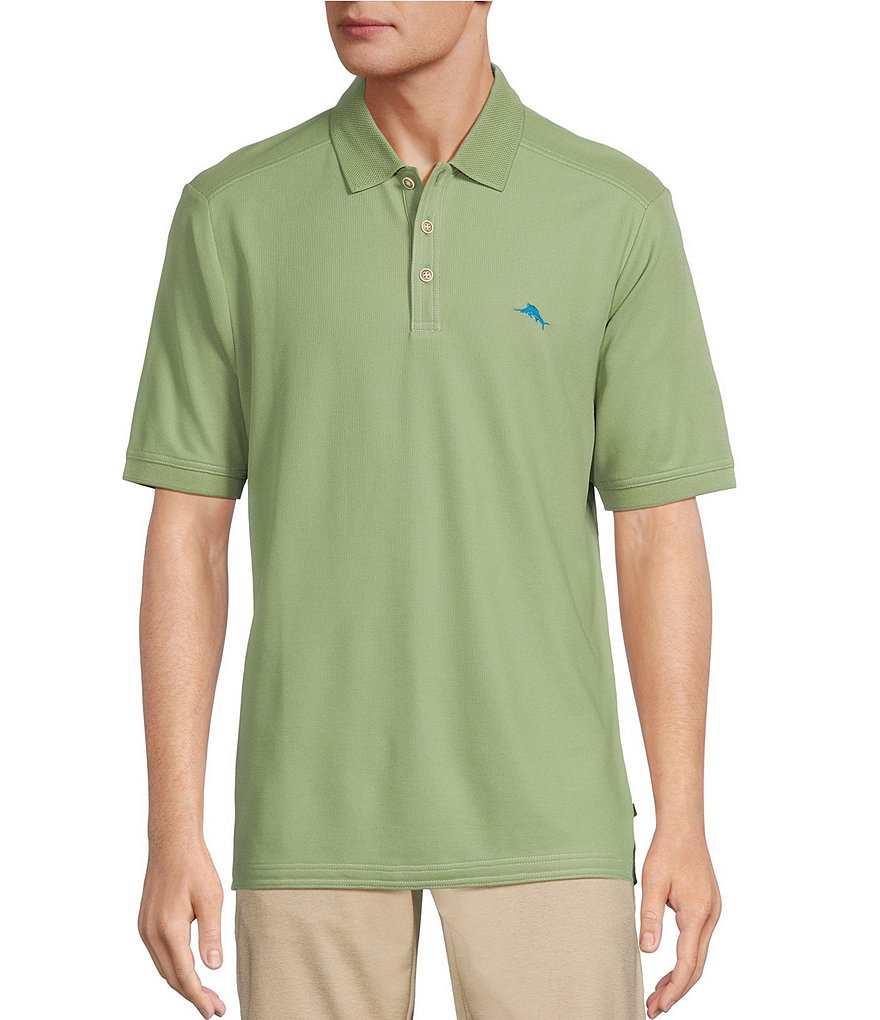 Tommy Bahama Short Sleeve Emfielder 2.0 Supima Tech Polo Shirt