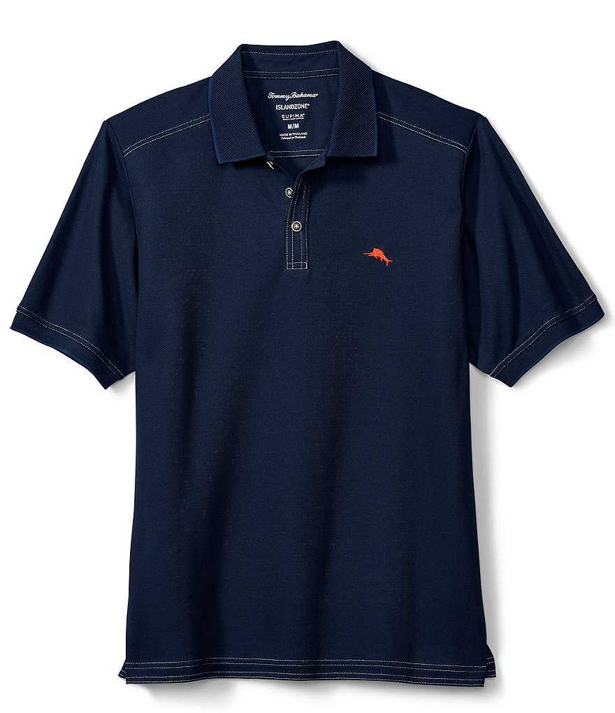 Cleveland Indians Tommy Bahama Emfielder 2.0 Polo - Navy