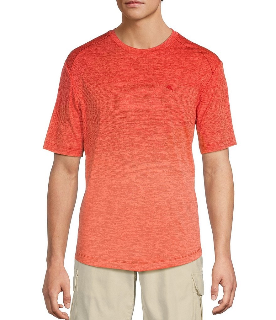 Tシャツ・カットソー UMBRO Tropical Oasis Paradise Fresh Short Sleeve T-Shirt Bla Tommy Bahama IslandZone® Short Sleeve Ombre Oasis T-Shirt