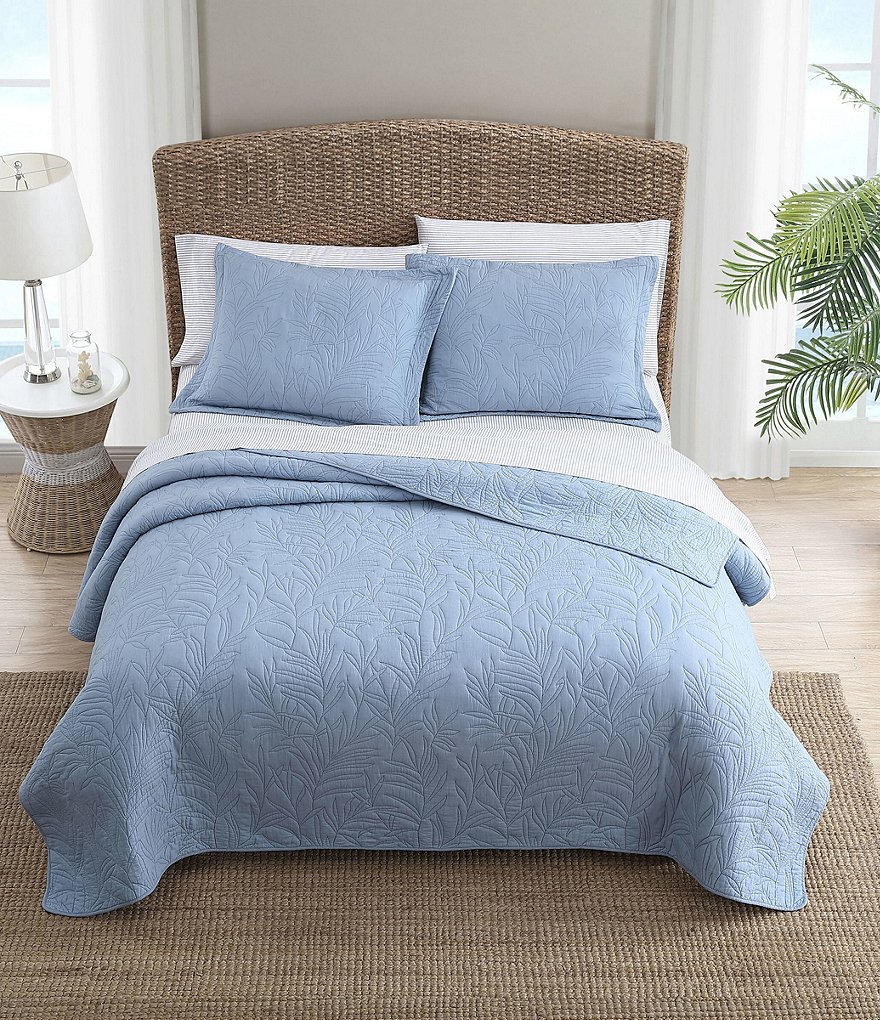 Tommy Bahama Solid Costa Sera Cotton Quilt | Dillard's