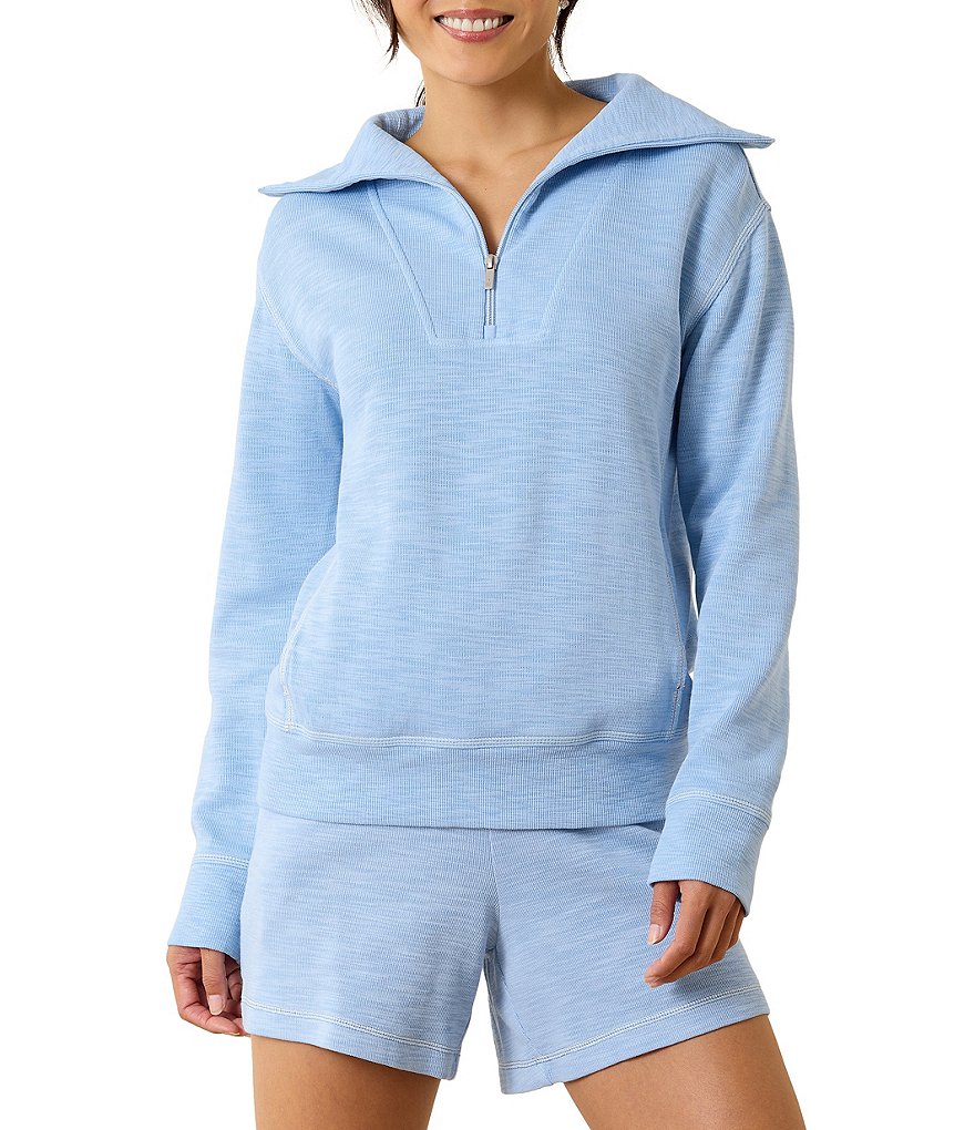Tommy Bahama Tobago Bay Half Zip Long Sleeve Pullover Dillard's