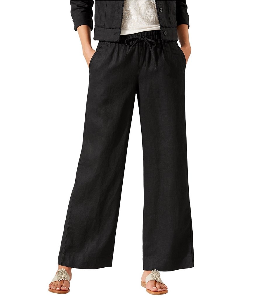 Linen Pants / Black