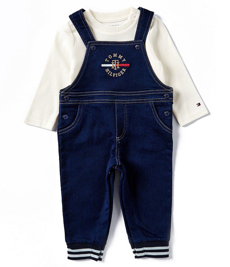 Oshkosh Tommy Hilfiger Baby Boy Lot Corduroy Overalls Logo Puffer Vest Sz 12-18 shops