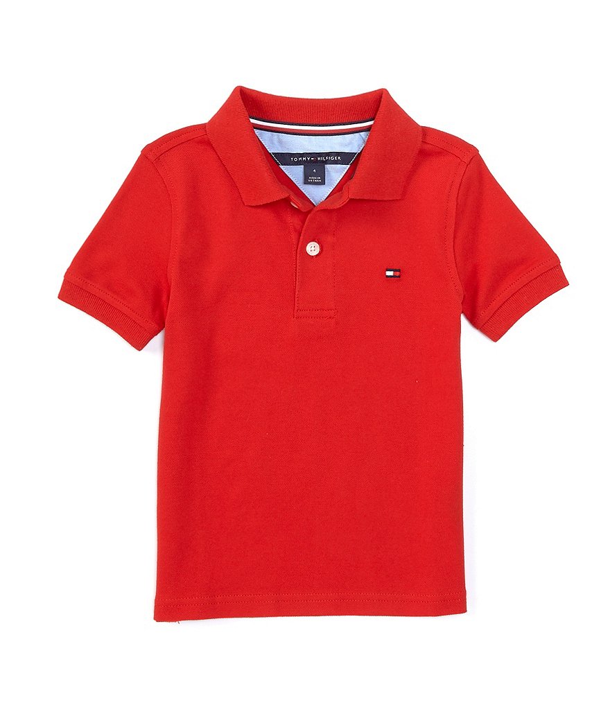 Bangladesh tenga en cuenta Popa Tommy Hilfiger Little Boys 2T-7 Short-Sleeve Ivy Polo Shirt | Dillard's