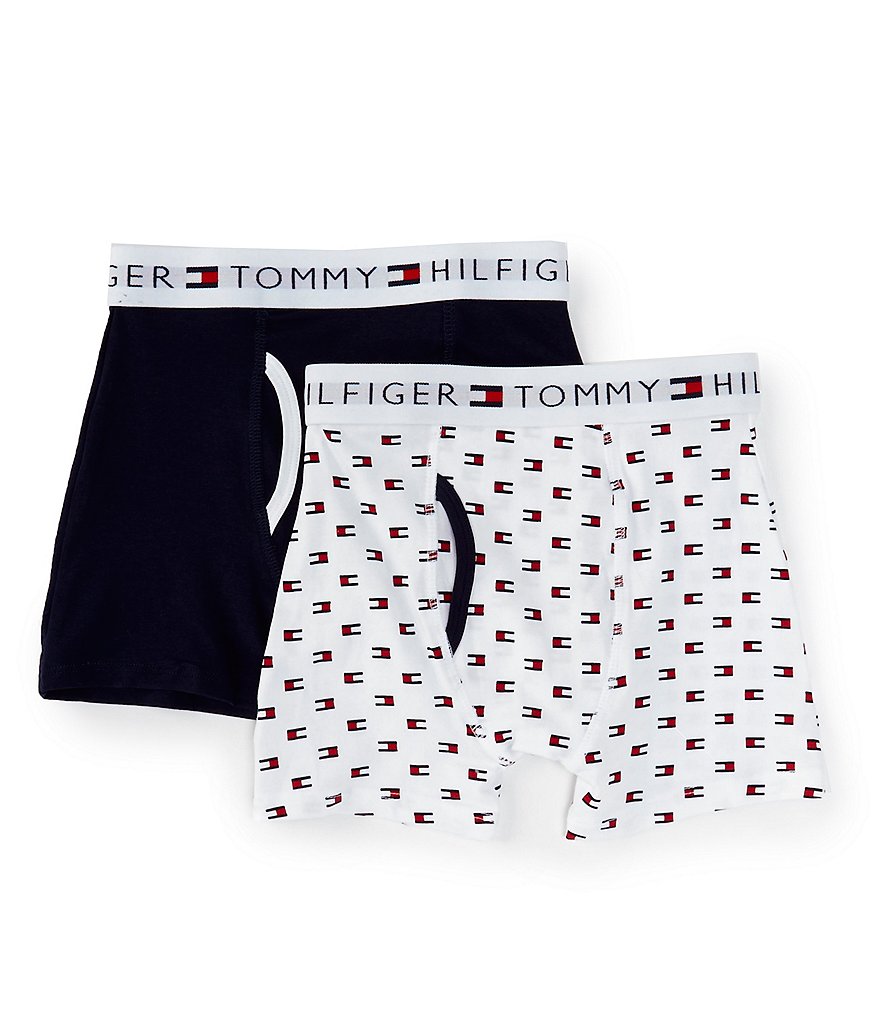Enhed den første let at håndtere Tommy Hilfiger Little/Big Boys 4-16 Flags 2-Pack Boxer Briefs | Dillard's