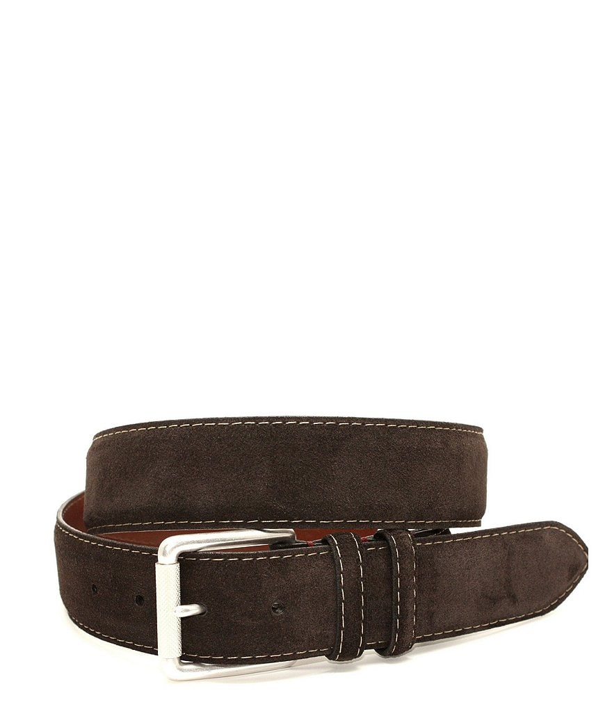 Torino Leather Company Italian Suede Belt | Dillard's