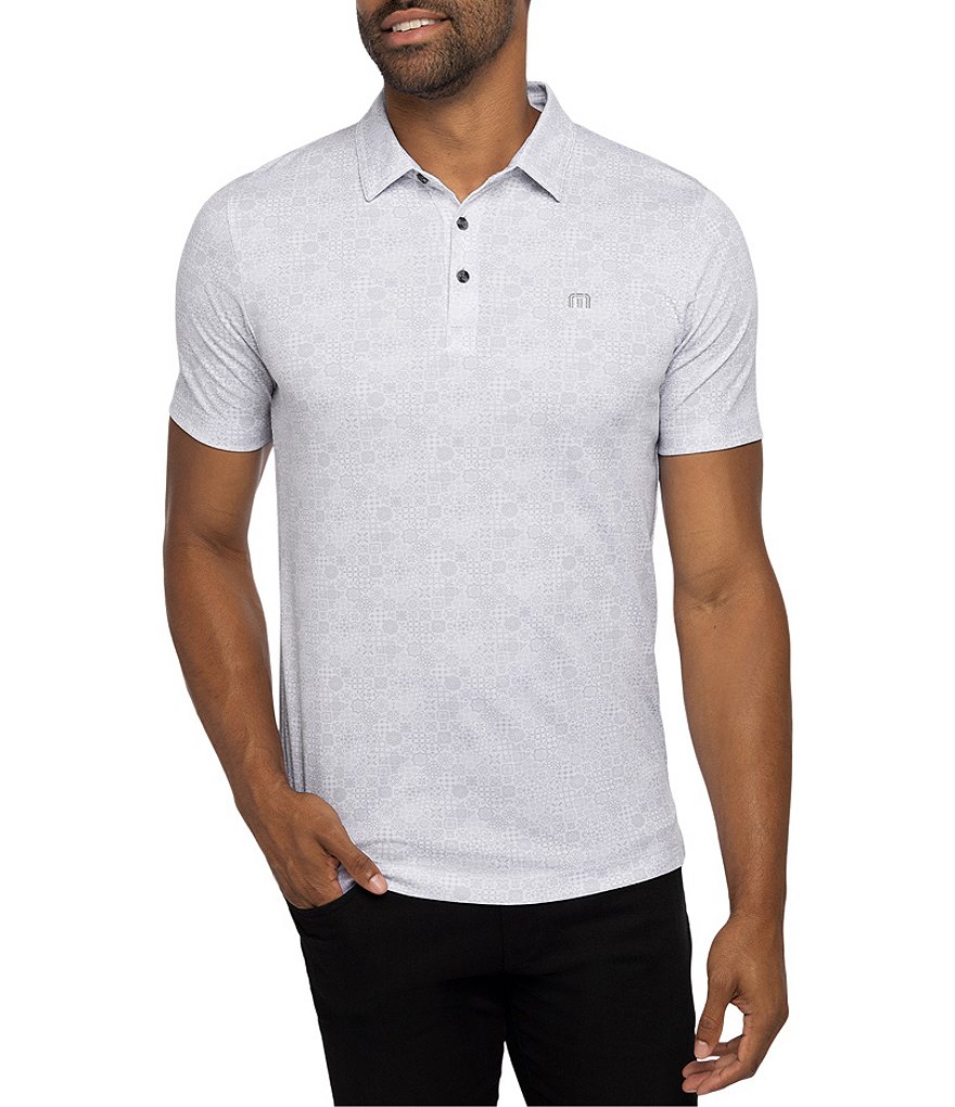 TravisMathew All The Tacos Performance Stretch Short Sleeve Polo