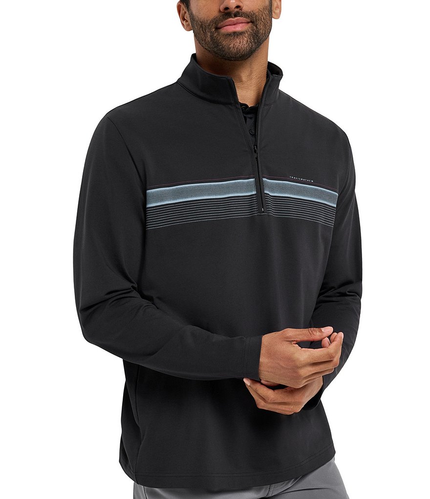 TravisMathew Nautical Adventure Quarter-Zip Pullover | Dillard's