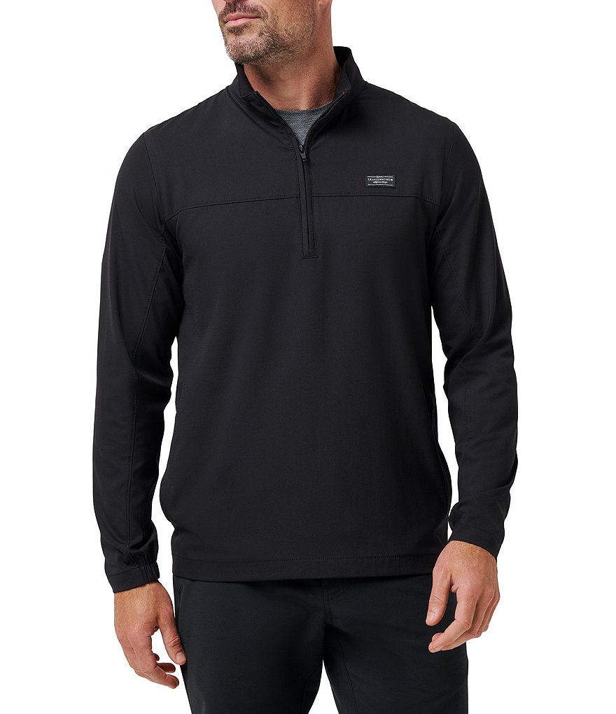 010502WU TravisMathew Wanderlust Quarter-Zip Pullover | Dillard's