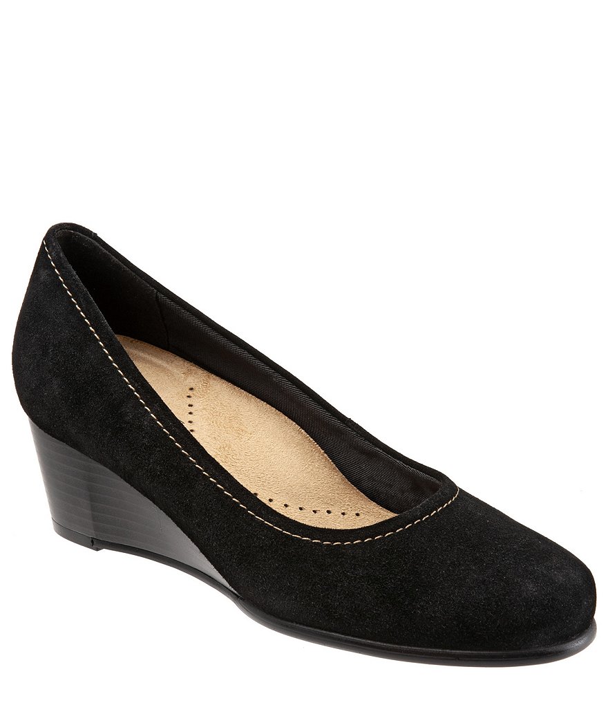 trotters winnie wedge pump