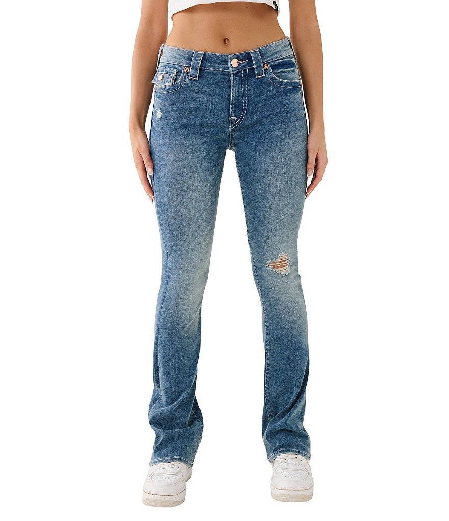 True Religion Becca Mid Rise Denim Bootcut Jeans | Dillard's