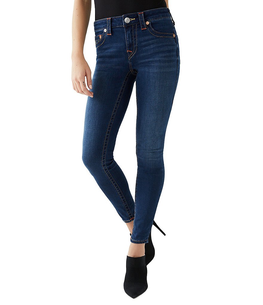 True Religion Jennie Curvy Skinny Leg Ankle Jeans | Dillard's