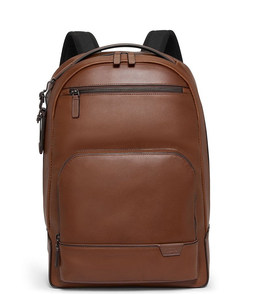 ＴＵＭＩ２ＷＡＹビジネスバッグ（レザー、ブラウン色） Tumi Warren Leather Laptop Backpack | Dillard's