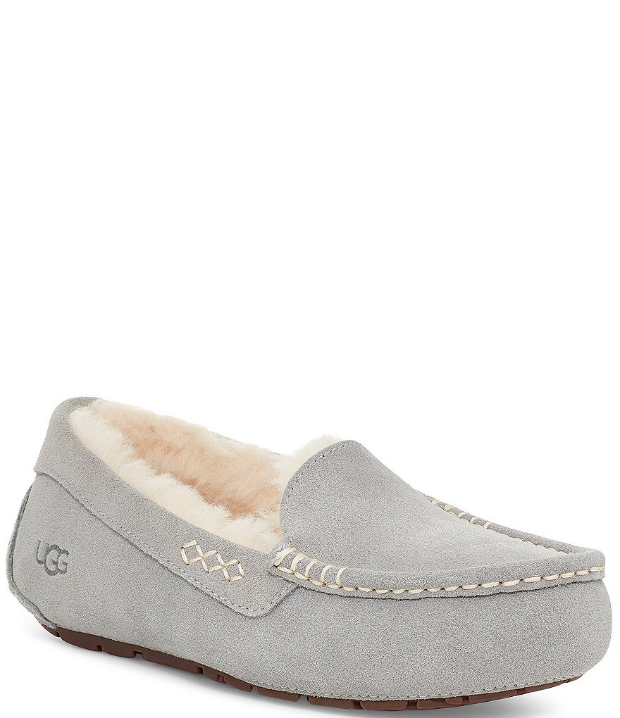 grey ugg ansley slipper