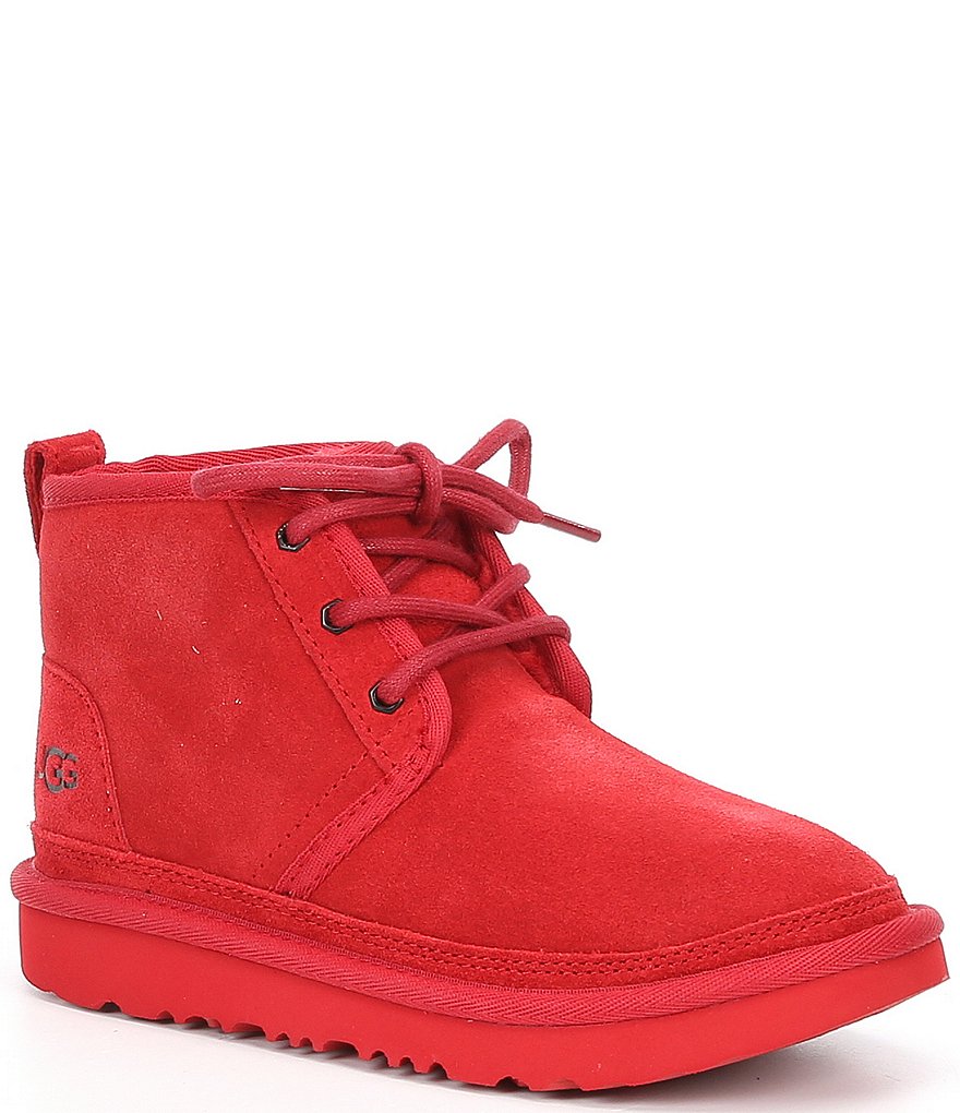 all red boy uggs