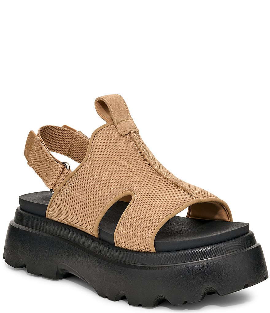 【UGG】Celeste サンダル UGG Celeste Mesh Slingback Platform Sandals | Dillard's