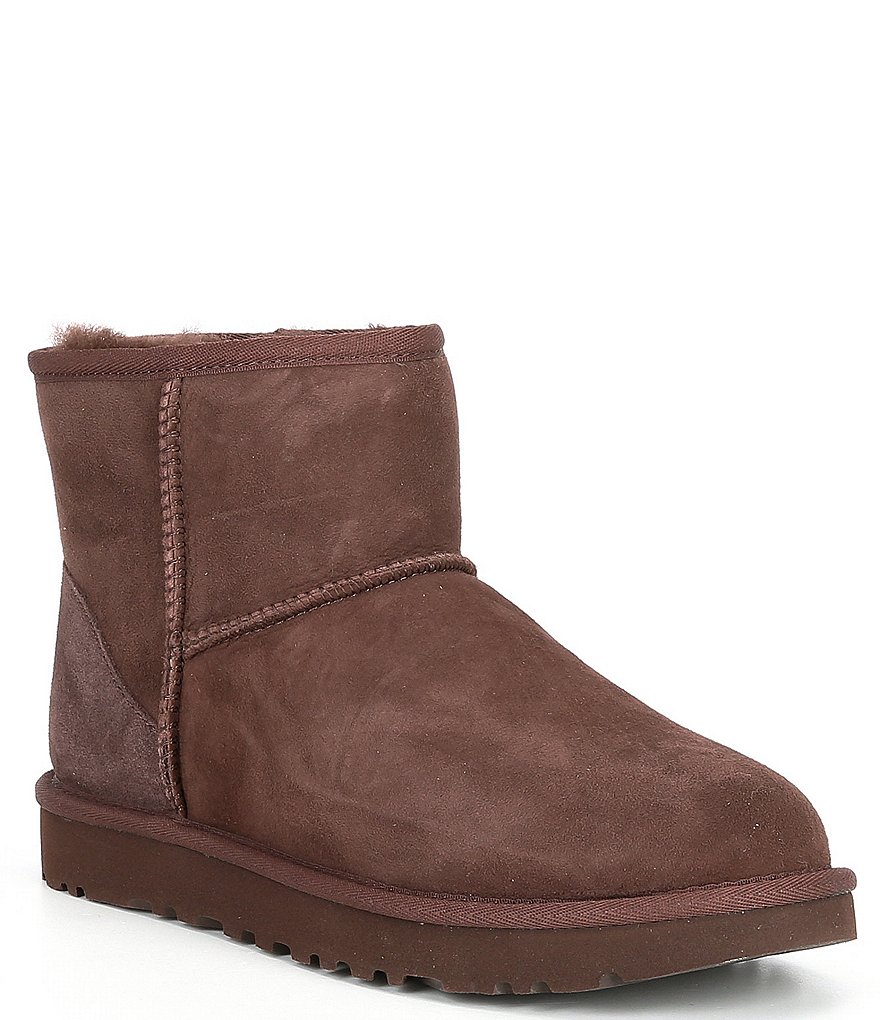 Ugg Women's Classic Mini II Leather Ankle-High Boot