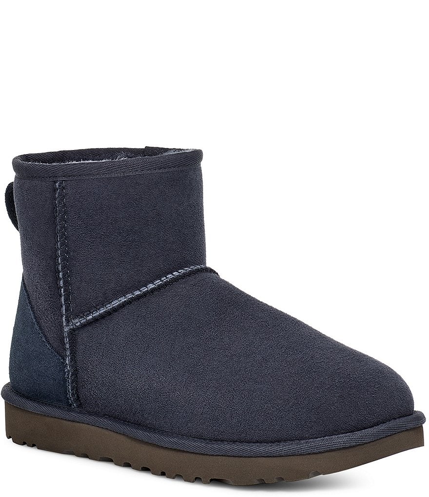 UGG Classic Mini II Stitch Water-Resistant Ankle Booties