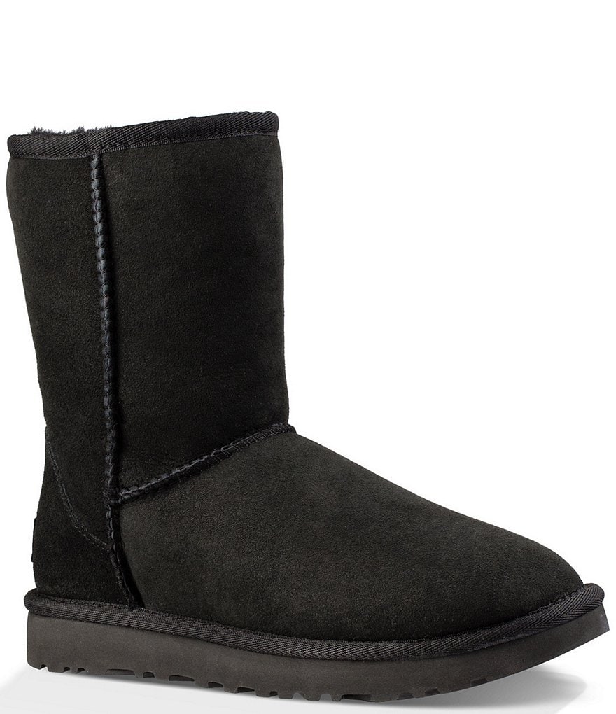 ugg classic short ii boots navy suede