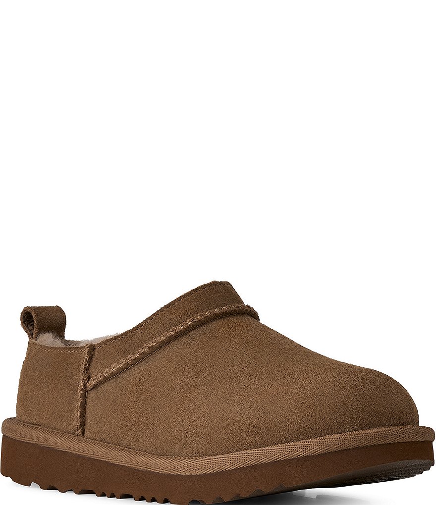 UGG Girls' Classic Micro Slip On Booties (Youth) | Dillard's