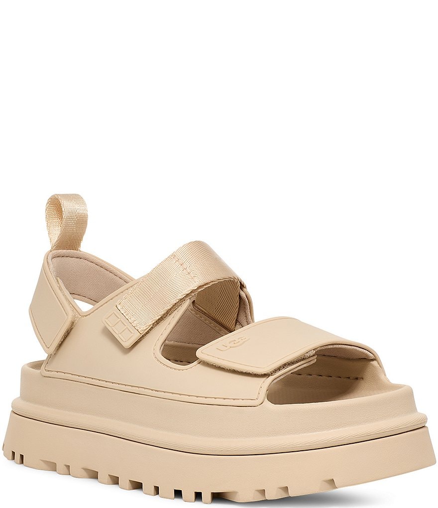 UGG GoldenGlow Platform Sandals | Dillard's